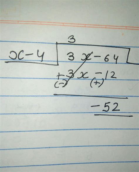 divide (x3-64) (x-4)ppz solve this problem by method..plz its urgent ...