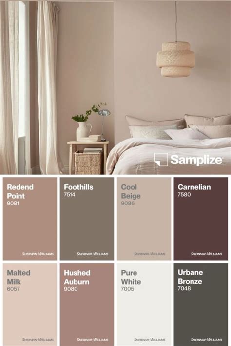 Pin by Terri on Interior home design in 2025 | Warm bedroom colors ...