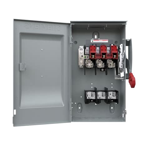 Siemens Type VBII 60 Amp Single phase (120V/240V) Fusible Outdoor Heavy ...