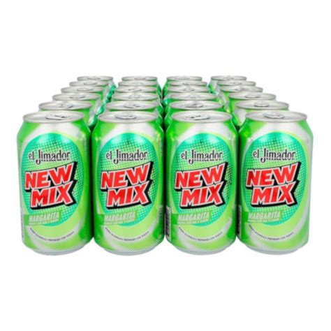 Pack de 24 Bebida Preparada New Mix Jimador Margarita Lata 350 ml ...
