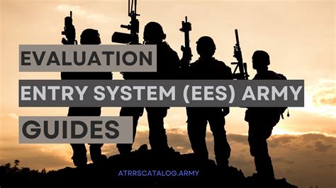 EES Army - Evaluation Entry System (EES) Army Login
