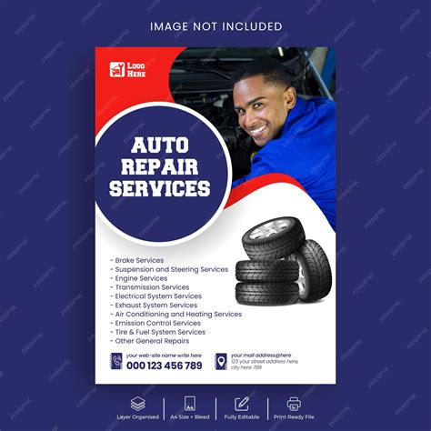 Sample Of Flyers Auto Repair Shops