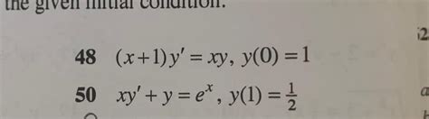 Image result for First Order Ode Example with Solutions