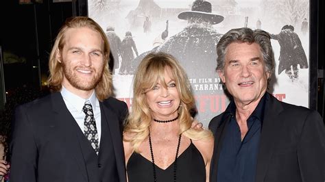 Goldie Hawn and Kurt Russell's son Wyatt Russell makes rare appearance ...