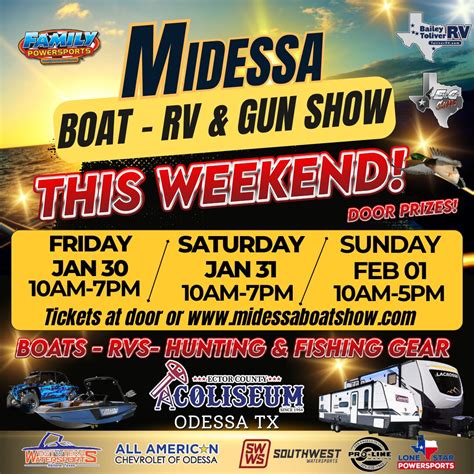 The Midessa Boat, RV, Gun & Outdoor Show kicks off at Ector County ...