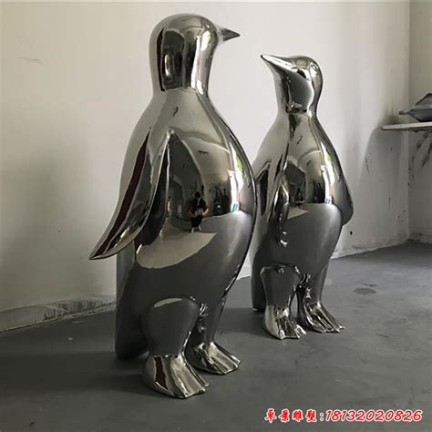 仿真企鹅群雕塑 玻璃钢动物模型_盛美景观雕塑厂-站酷ZCOOL