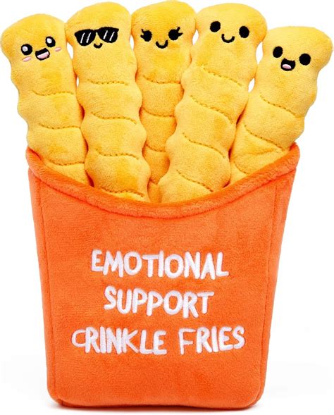 WHAT DO YOU MEME? Emotional Support Crinkle Fries - The Original Viral ...