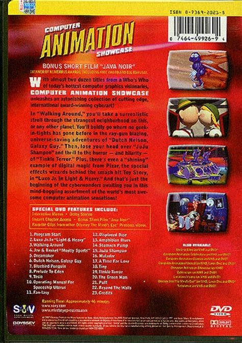 Computer Animation Showcase DVD 的图像结果