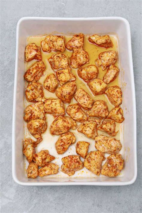 Oven Baked Chicken Bites - Recipe Vibes