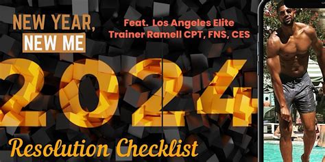 New Year, New Me Workshop: The 2024 Resolution Checklist, Pamona ...