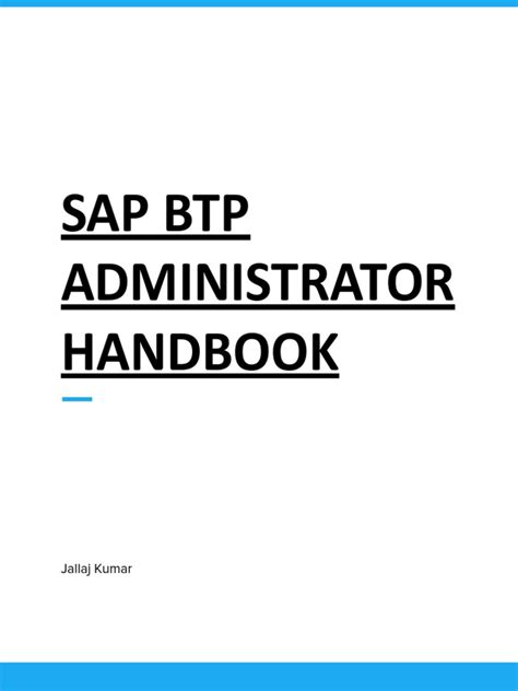 Image result for SAP BTP Administration Tutorials
