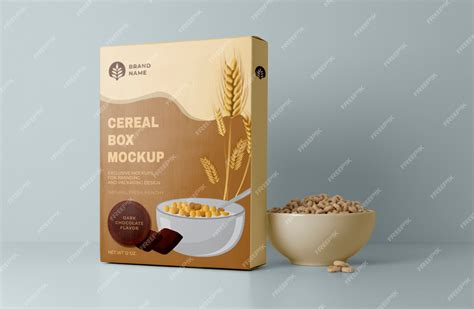 Cereal Box Template Photoshop