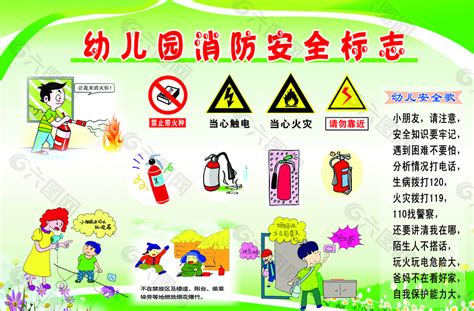 幼儿园安全教育展板图片设计元素素材免费下载(图片编号:5788630)-六图网
