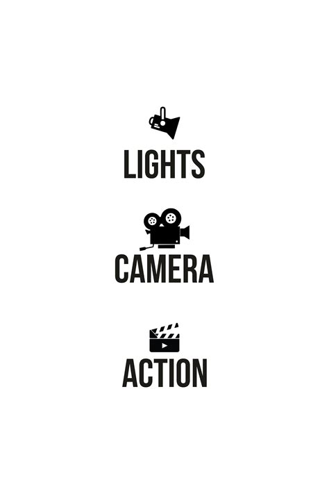 Lights Camera Action Wallpaper