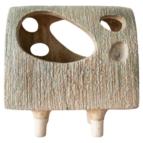 Mid-Century Black Modernist Ikebana Vase, Japan For Sale at 1stDibs