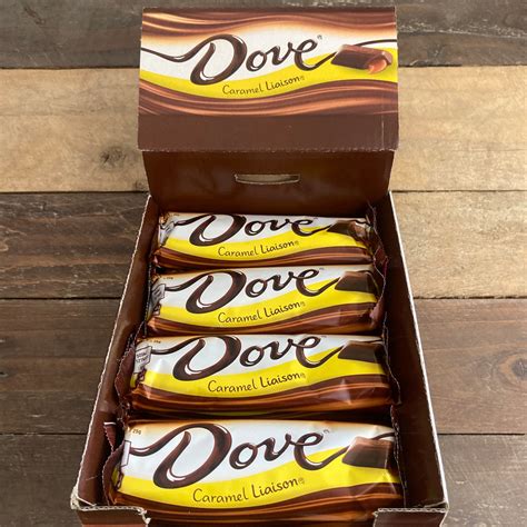 24x Dove Caramel Liaison Chocolate Bars (24x50g) & Low Price Foods Ltd