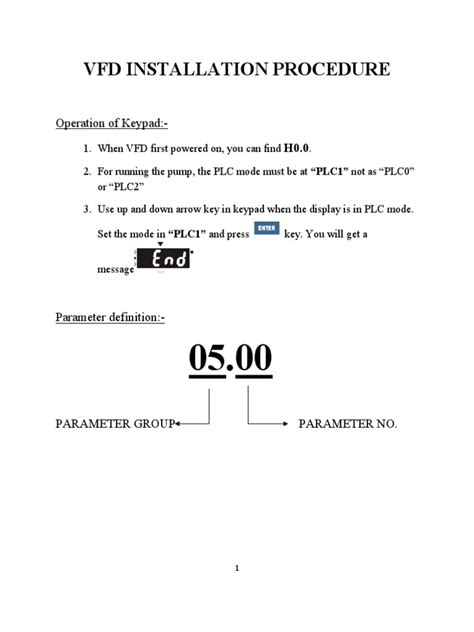 Image result for VFD Installation Guide