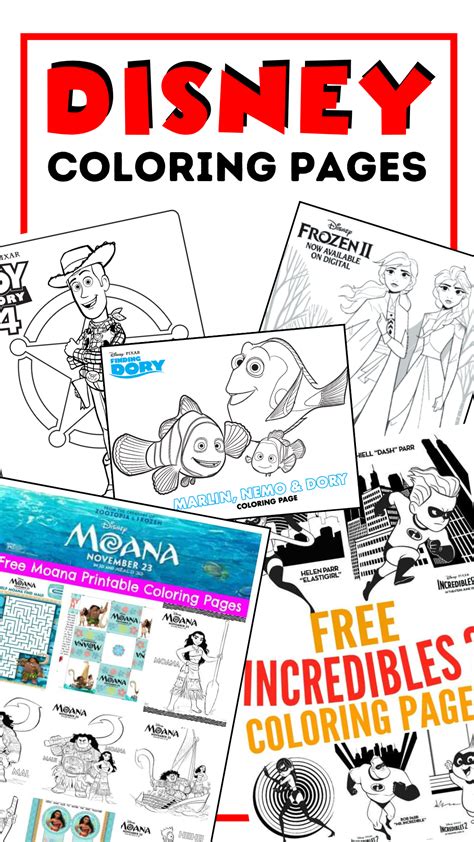 Disney Printabel Coloring Pages