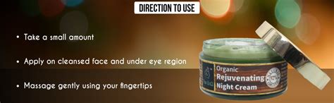 The EnQ 92% Natural 92% Organic Rejuvenating Night Cream | For Anti ...