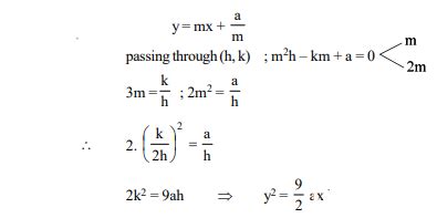 The locus of a point such that two tangents drawn from it to the ...