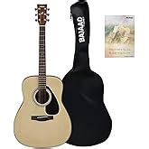 Yamaha F280 Acoustic Guitar – Natural Finish, 6-String Full-Size Guitar ...