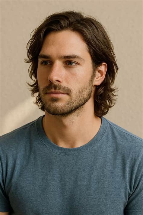 Pin by Hope Garrity on faces in 2025 | Long hair styles men, Guy ...