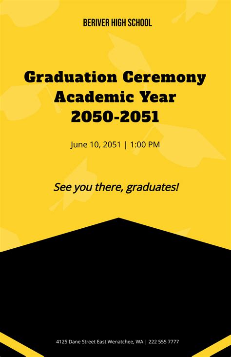 Graduation Layout Template 的图像结果