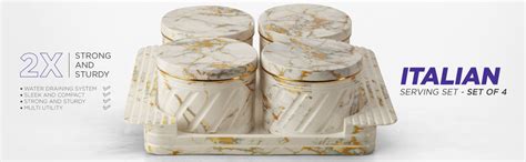 Selvel Unbreakable & Air Tight Dry Fruit Container Tray Set with Lid ...