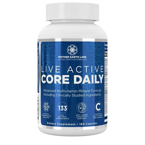 Mother Earth Labs Live Active - Core Daily – Ultimate Sport Nutrition