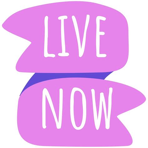 Live sticker Images - Free Download on Freepik