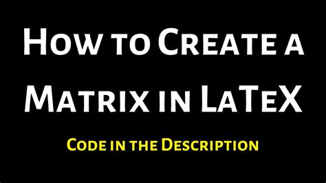 Latex Figure Matrix at Byron Wells blog