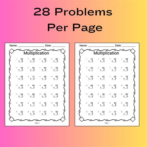 Image result for 3rd Grade Math Worksheets Multiplication
