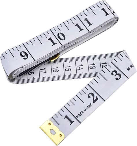 eBoot Soft Tape Measure for Sewing Tailor Cloth Ruler (White) : Amazon.co.uk: Home & Kitchen