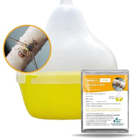 GAIAGEN Bador Lure® Combo Pack - Pheromone Lure for Fruit Fly ...