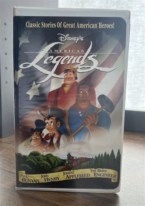Disney's American Legends (VHS, 2002) Paul Bunyan, John Henry, Johnny ...