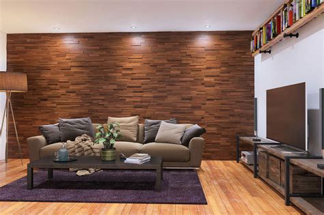 Decorative Wooden Wall Cladding Panels | Shelly Lighting