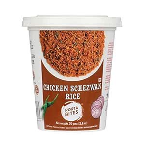 Porta Bites Instant Ready to Eat | Chicken Schezwan / Sichuan Rice ...