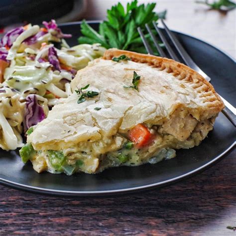 Turkey Pot Pie (with cream of chicken soup) - Food Meanderings