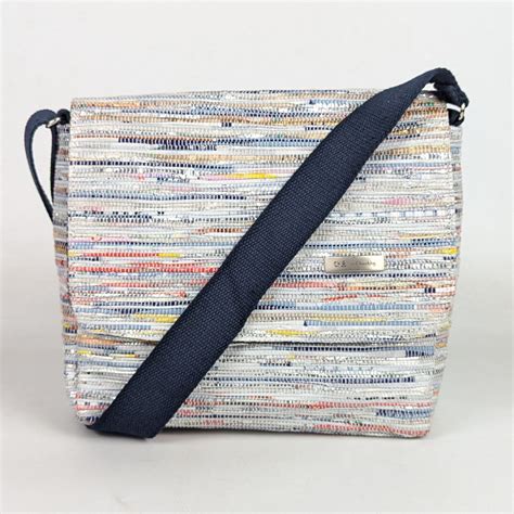 Multicolored Shimmery Waste Plastic Wrappers Upcycled Handwoven ...