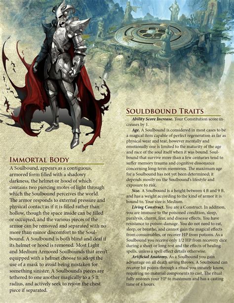 DnD 5e Homebrew Dungeons And Dragons Races, Dungeons And Dragons ...