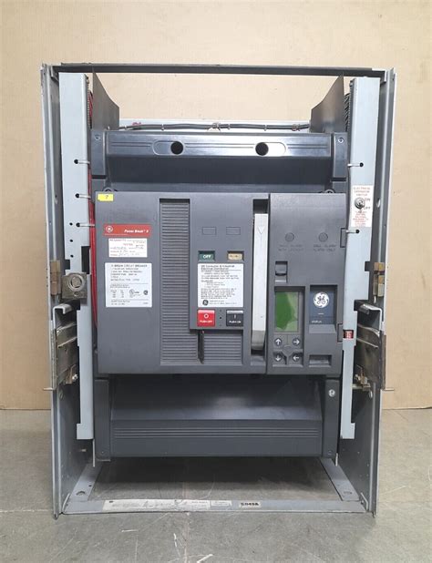 GE SHD25G320 Circuit Breaker 2500A Frame Rating & 2000A Trip Unit & SP ...