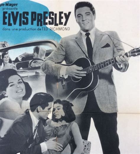 Rare Original French Elvis Presley Movie Poster, First Release ...