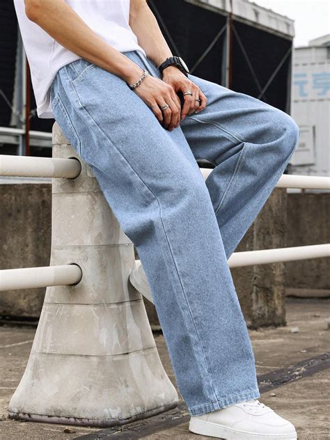 Buy DENIMLOOK Men Relaxed Fit Stretchable Jeans - Jeans for Men ...