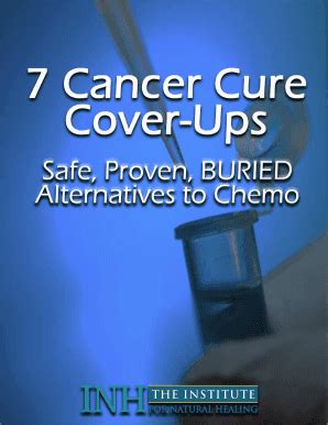 cancer cure cover up - Blank Fillable Template | Fill Out, Print ...