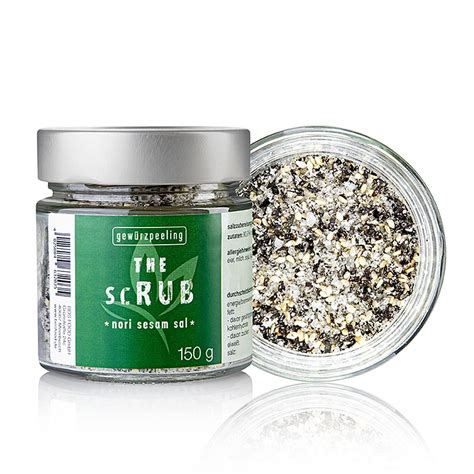 Serious Taste the scrub - Nori Sesame, 150g, Glass