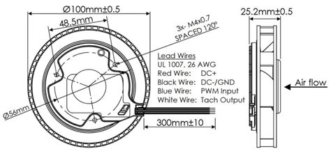 ODC10025 Compact 100x25mm DC Centrifugal Blowers - Orion | Mouser