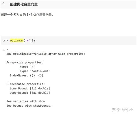 Optimisation Variable 的图像结果