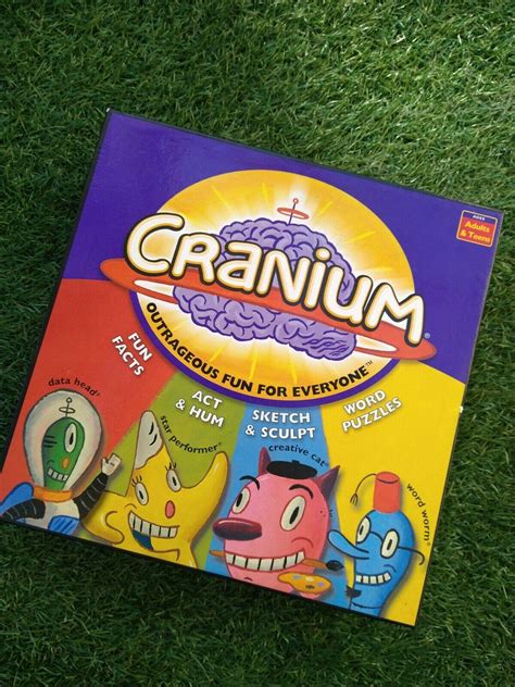CRANIUM BOARD GAME For Your Whole Brain FAMILY FUN 2004 GREAT CONDITION ...