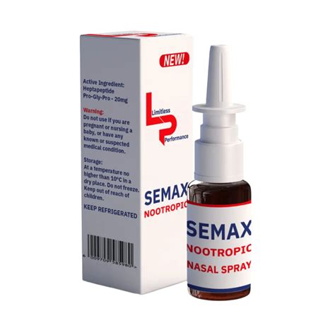 Limitless Performance - Semax – Nootropic Nasal Spray – Impact Nutrition