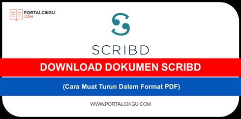 Download Dokumen Scribd dengan Mudah: Panduan Lengkap Scribd Downloader